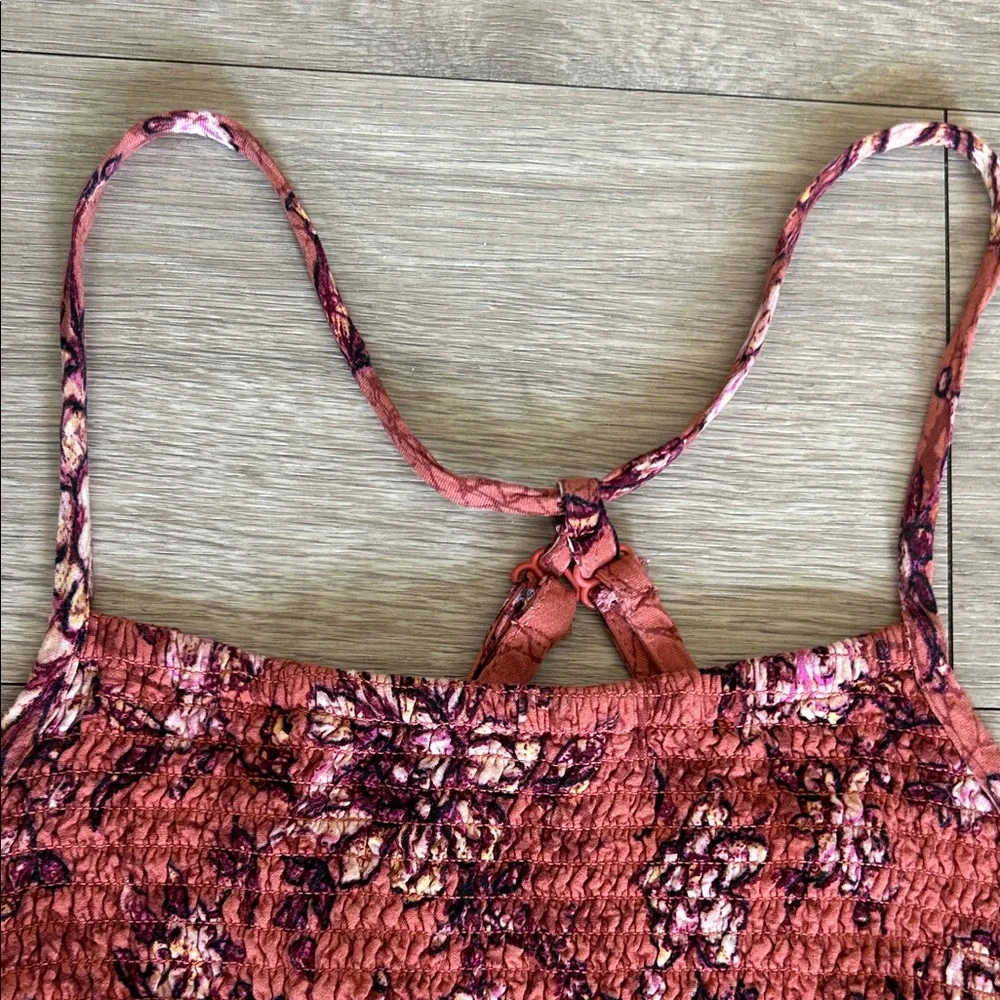 Cottagecore floral smocked Dress - Picture 4 of 7